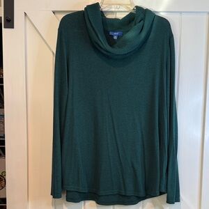 Apt. 9 Forest Green Cowl Neck Sweater